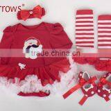 High Quality Cute Girl Dance Christmas Costumes Flower Pattern Print Shirts thumbnail-3