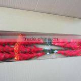 Silk Tropical Flower Red Flame