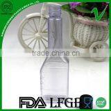 Transparent High Quality Popular Fancy Oil Plastic Bottle With Screw Cap thumbnail-4