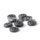 4 Holes Black Wooden Buttons thumbnail-2