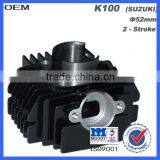 Chinese Suzuki K100 motorcycle cylinder blocks in motorcycle parts