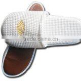 Diamond Waffle Closed Toe Hotel Slipper thumbnail-1