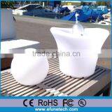 Battery Regchargeable Garden Led Illuminate Planter Vase,led Plastic Flowerpot