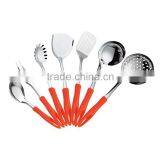 Stainless Steel Kitchenware 2015 Style High Quality With Plastic Handle Cookware/modern Kitchen Designs7PCS/SET S48 thumbnail-1