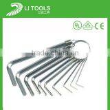 1.5mm 2mm 2.5mm 3mm 4mm 5mm 5.5mm 6mm 8mm 10mm Key Ring Wrench Hex Wrench
