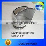 China Stainless Steel Adjustable Marine Waterproof Boat Cowl Vent, Marine Mushroom Ventilation Cowl Vent Cowl thumbnail-2