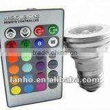 Magic Lighting LED Light Bulb And Remote With 16 Different Colors And 5 Modes