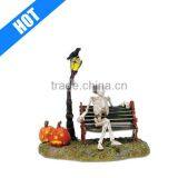 Customized Village Resting my Bones Painted Resin Halloween Decoration thumbnail-1