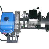 1 Ton Small Cable Pulling Winch Machine With Gasoline Engine thumbnail-2