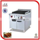 Gas Lava Rock Grill With Cabinet - Restaurant Equipment thumbnail-1