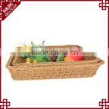 Vegetable Fruit Display Basket Rattan Handmade Supermarket Equipment thumbnail-6