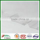 1.0mm Transparent Polycarbonate Corruaged Sheet Roof/canopy thumbnail-1