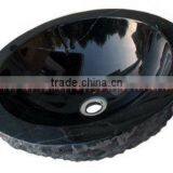 NATURAL JET BLACK MARBLE SINKS thumbnail-5