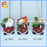 Hot selling 2017 Xmas hanging decoration small Christmas pendant for sale