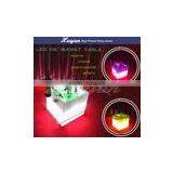 16 Color Led Bar Table With Ice Bucket and Glass Top thumbnail-4