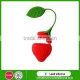 Food Grade Stawberry Shape Silicone Tea Infuser/Silicone Tea Strainer thumbnail-4