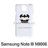 Sublimation Protective Cell Phone Case for Samsung Note 3 N9600