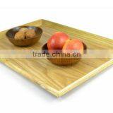 2013 New Product Wooden Kitchen Cutlery Tray With Handle Made in China thumbnail-1
