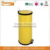 Round Powder Coating Waste Step Bin With Soft Close Lid thumbnail-6