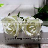 GNW FL-RS70-8CM White Elegant Indian Rose Flower for Wedding Party thumbnail-2