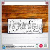 White Washed Shabby Chic Sign Distressed Vintage Sign