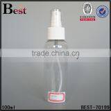 Cosmetic Packaging Promotion Stock 80ml 100ml 110ml 120ml 130ml 150ml Clear Empty Biodegradable Plastic Spray Bottle thumbnail-3