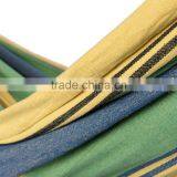 Garden Lightweight Green Canvas Double Hammock With Carry Bag thumbnail-3