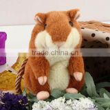 Mimicry Lovely Talking Hamster Custom Plush Toy Animal Toy for Kids Amazing Gift New