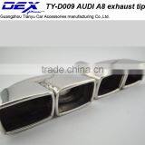 Car Universal Exhaust Tip for Audi A8