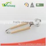 WCL029 Wooden Handle Stainless Steel Tea Ball thumbnail-3