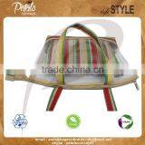 See Through PVC / PP Laminated Jute Bag With Pouch thumbnail-5