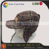 Winter Flat Visor Baseball Cap With Two Earflap Both Side/earflap Baseball Cap thumbnail-4