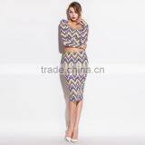 Two Piece Porm Dress Latest Wholesale Dress Designs for Ladies thumbnail-2