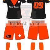 Printed Soccer Jersey Set Personal Design Uniforms de Futbol Dri Fit Soccer Jerseys Super Quality Soccer Uniform Kit for Club thumbnail-2