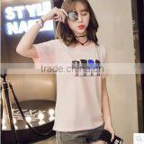 Loose T-shirts Female Cartoon Short-sleeved Summer 2017 New Tide thumbnail-3