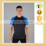 Dri Fit t Shirt for Man Raglan Sleeve Sport Wear Custom Running t Shirt