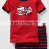 Fire Truck Printed Short Sleep Set thumbnail-1