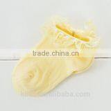 Summer Baby Girls Kids Toddler White Pink Cotton Lace Ruffle Princess Mesh Socks Children Breathable Short Ankle Sock thumbnail-3