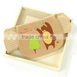 S33344W 100% Cotton Soft Baby Absorb Towel Cartoon Breathable Sweat Absorbing Towel thumbnail-3