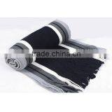 New Arrival Cheap Price High Quality Wool Knitting Design Men's Winter Warm Scarf thumbnail-2