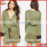 Regular Fit Wrap Front Bath Robe Wholesale Women Comfortable Robe thumbnail-1