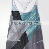 Factory Wholesale High Quality Print Sleeveless Athletic Tank Tops For Women thumbnail-6
