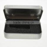 R1846H Manufacturer Wholesale Rectangle Mini Tin Can for U Disk Lighter Packing Box thumbnail-5
