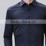 Fashion Men Beautiful Dress Shirt Delicate Printed Slimming Garment thumbnail-3