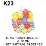 K23 50 PC PLASTIC BALL SET thumbnail-1