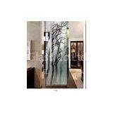 Grey Tempered Decorative Laminated Glass For Privacy Windows , 3600mm * 2400mm thumbnail-1