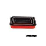 Sell 3pc Aluminum Square Fry Pan Set thumbnail-1