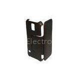 Balck Samsung Galaxy Phone Cases Waterproof I9600 Leather Stand Flip Cover thumbnail-1