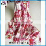 European Hot Selling Printing Silk Summer Fashion Beach Scarf thumbnail-2