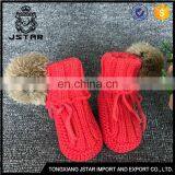 Sophisticated Technology Hand Knit Booties Knitted New Design Baby Crochet Tennis Shoes thumbnail-6